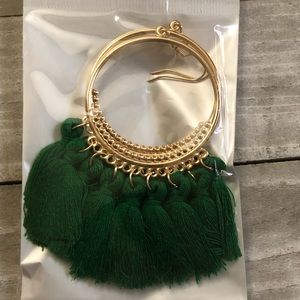 🖤3 for $15🖤 gold with dark green tassels